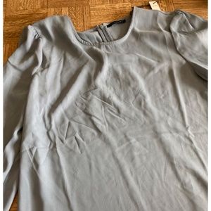XL NWT - Tahari Blue Blouse